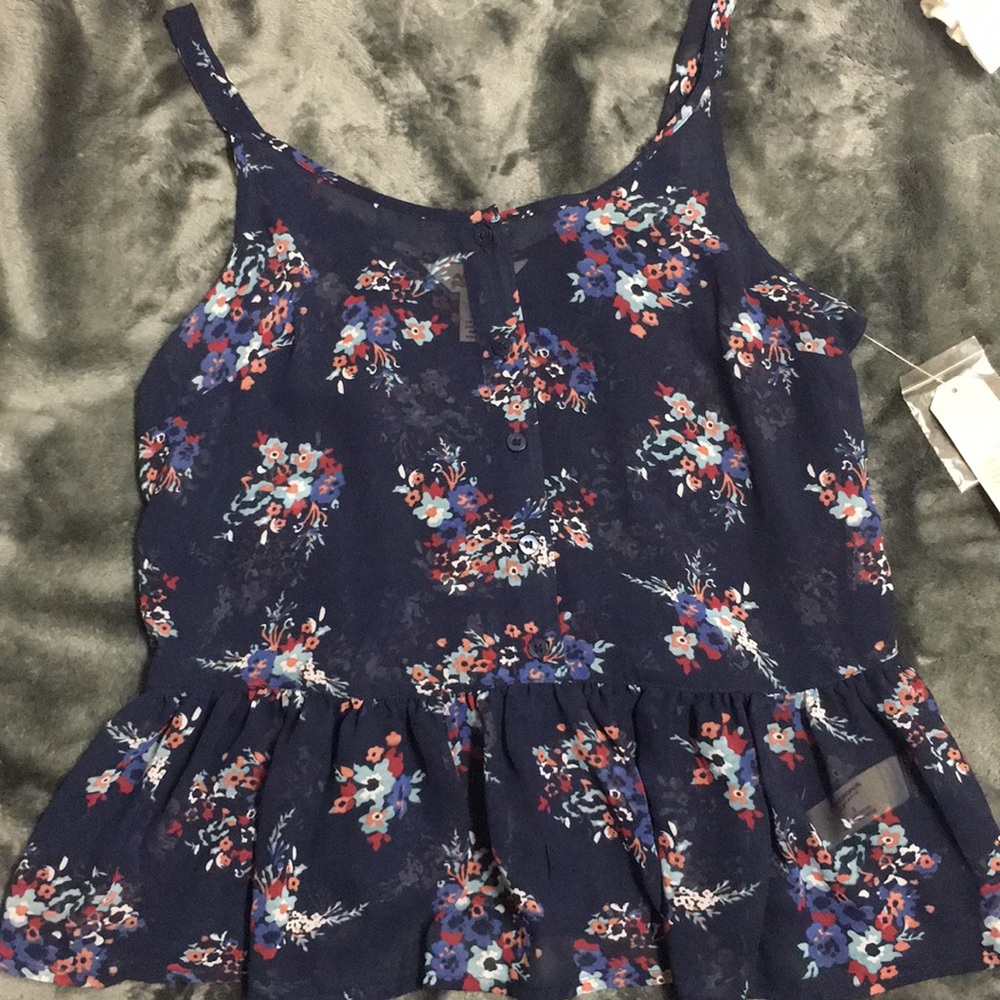 Floral tank top